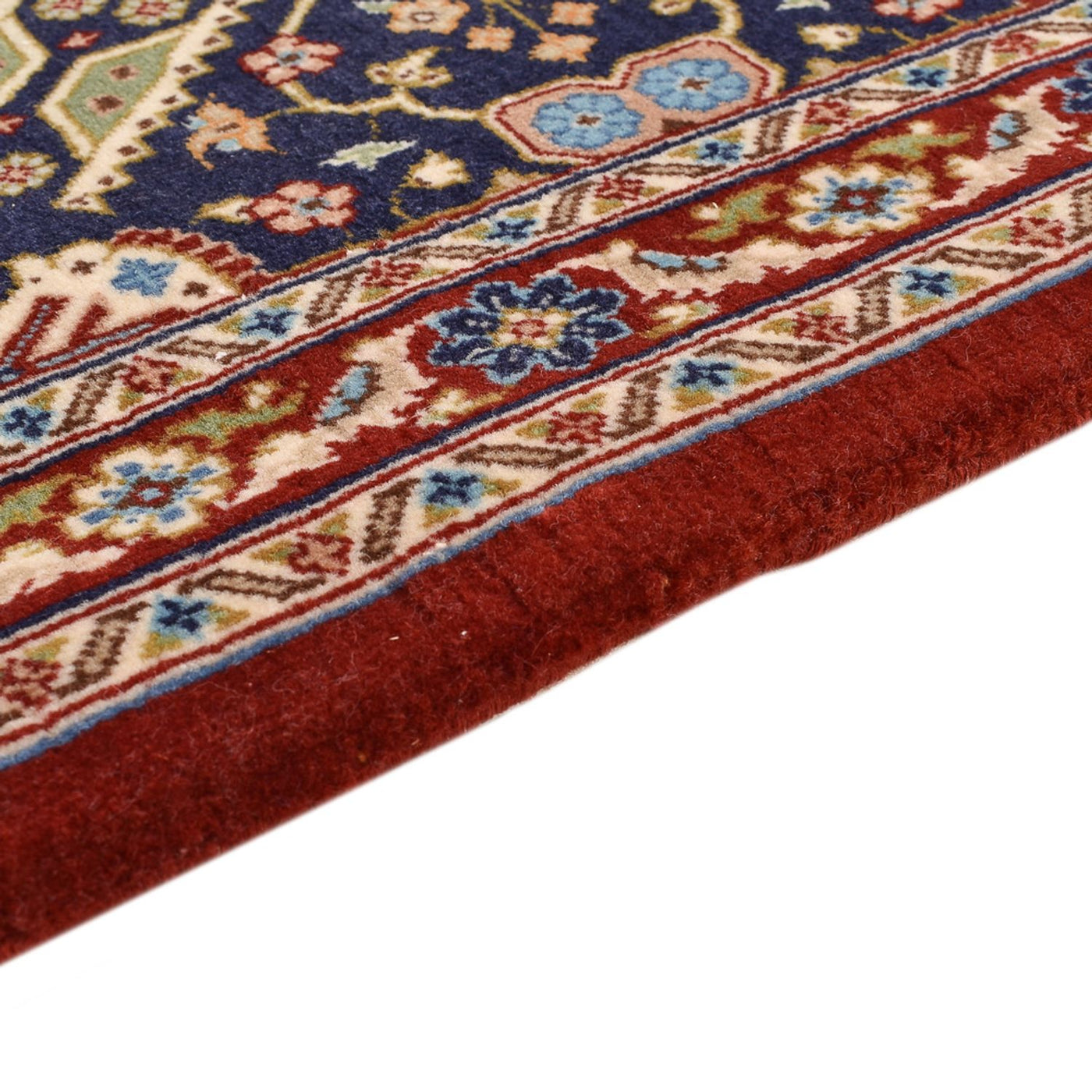 Runner Perser Rug - Ghom - Royal - 191 x 53 cm - dark beige