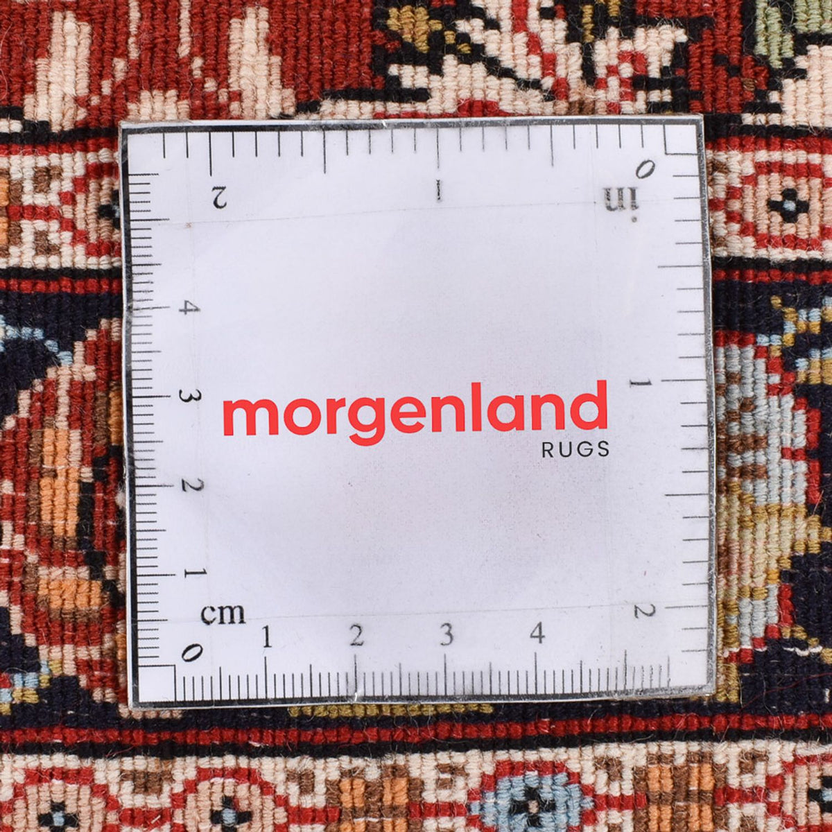 Runner Perser Rug - Ghom - Royal - 297 x 63 cm - light red