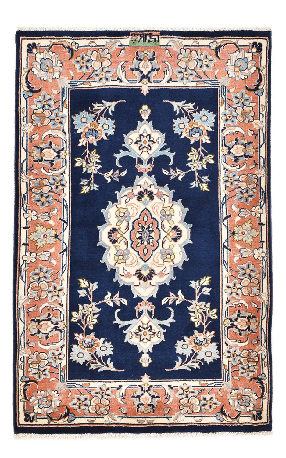Perser Rug - Keshan - 132 x 85 cm - blue