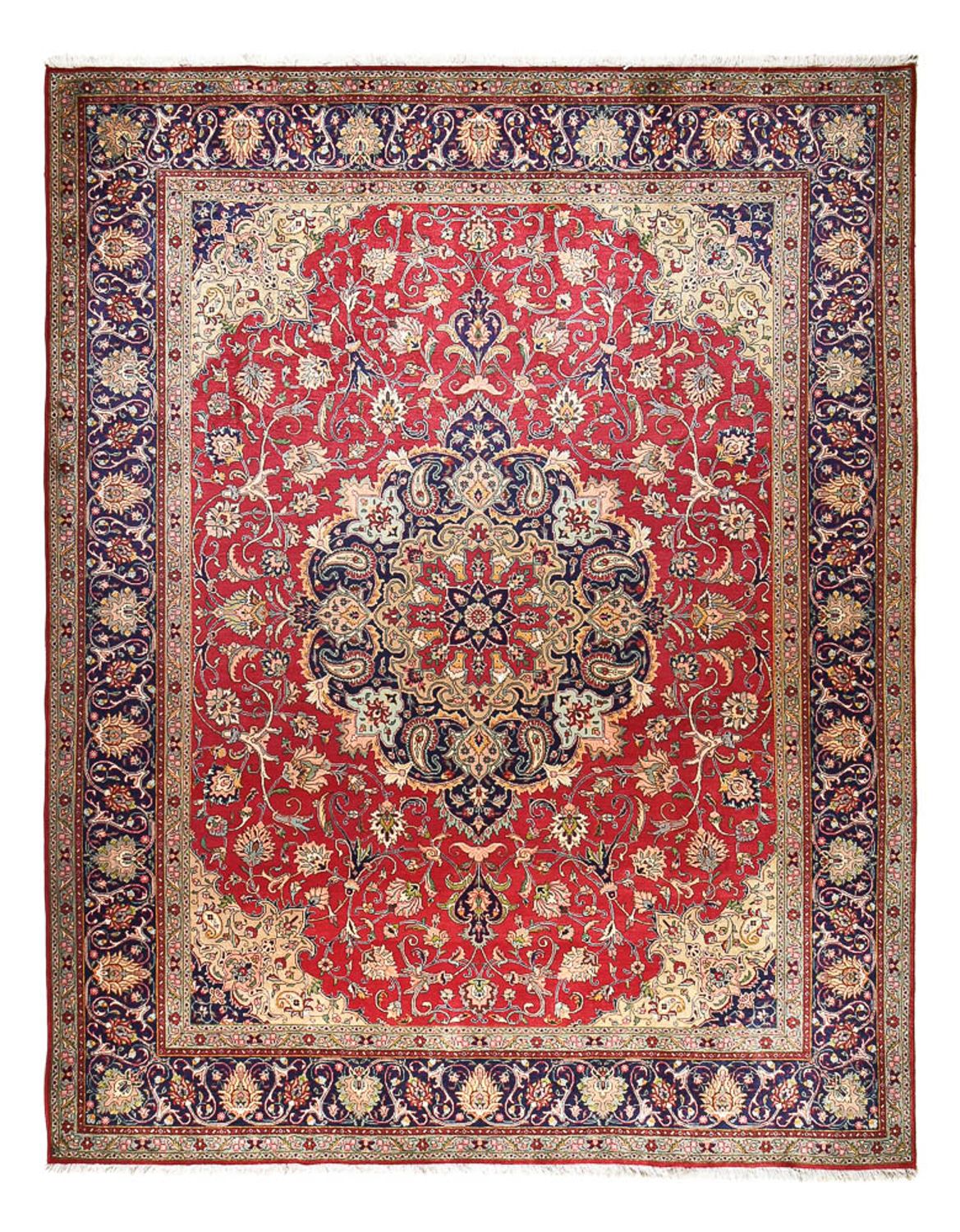 Perser Rug - Tabriz - Royal - 400 x 310 cm - red