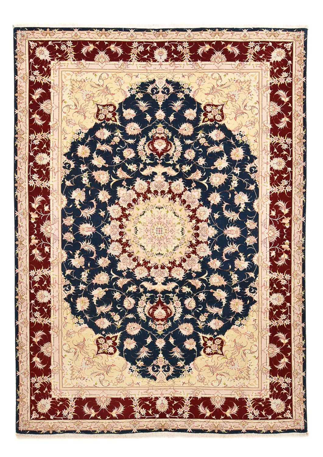 Perser Rug - Tabriz - Royal - 287 x 202 cm - dark blue