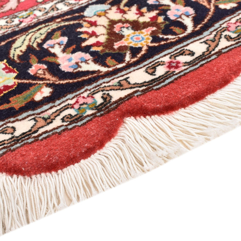 Perser Rug - Tabriz - Royal round  - 150 x 150 cm - red