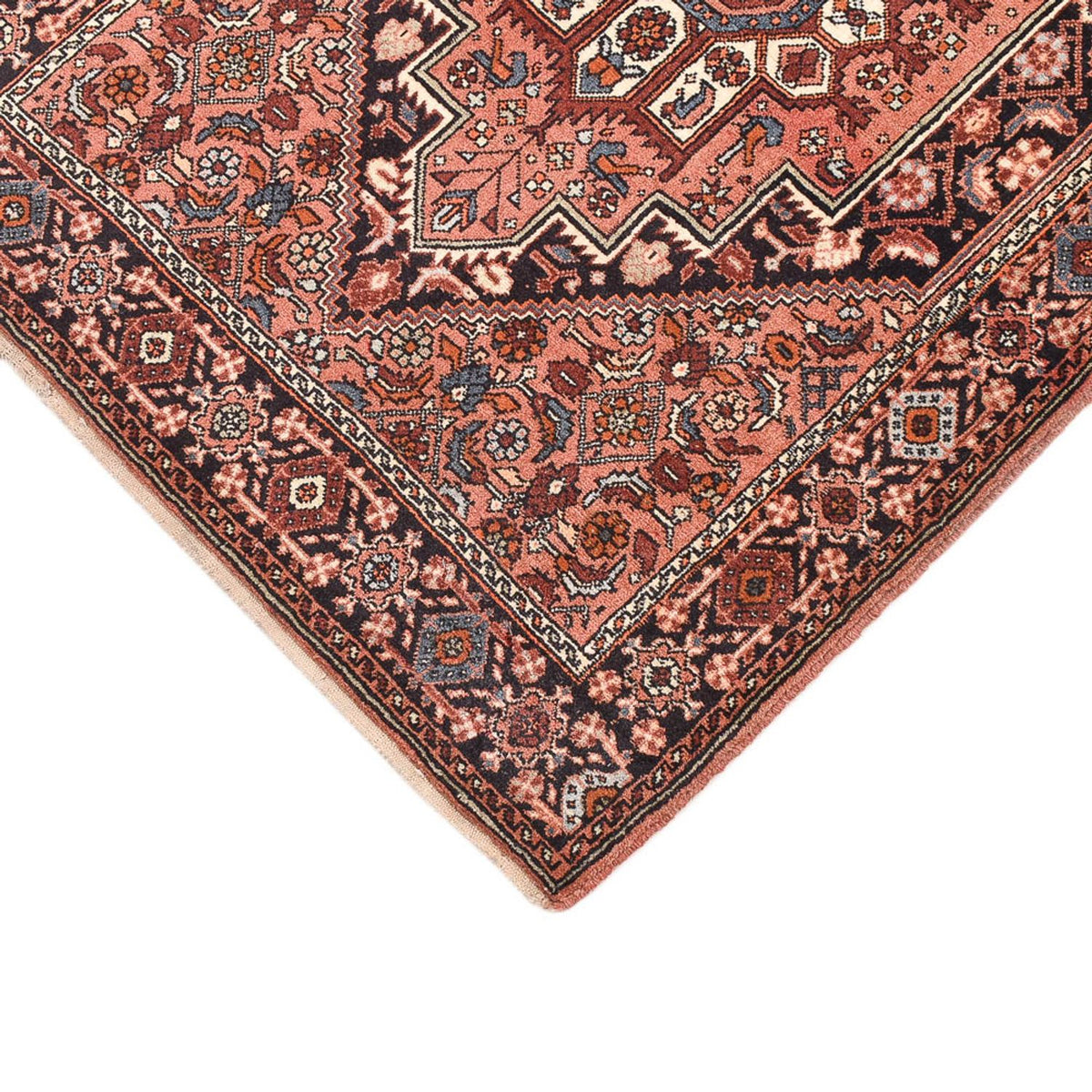 Perser Rug - Nomadic - 115 x 76 cm - light red