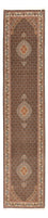 Runner Perser Rug - Tabriz - Royal - 392 x 67 cm - dark beige