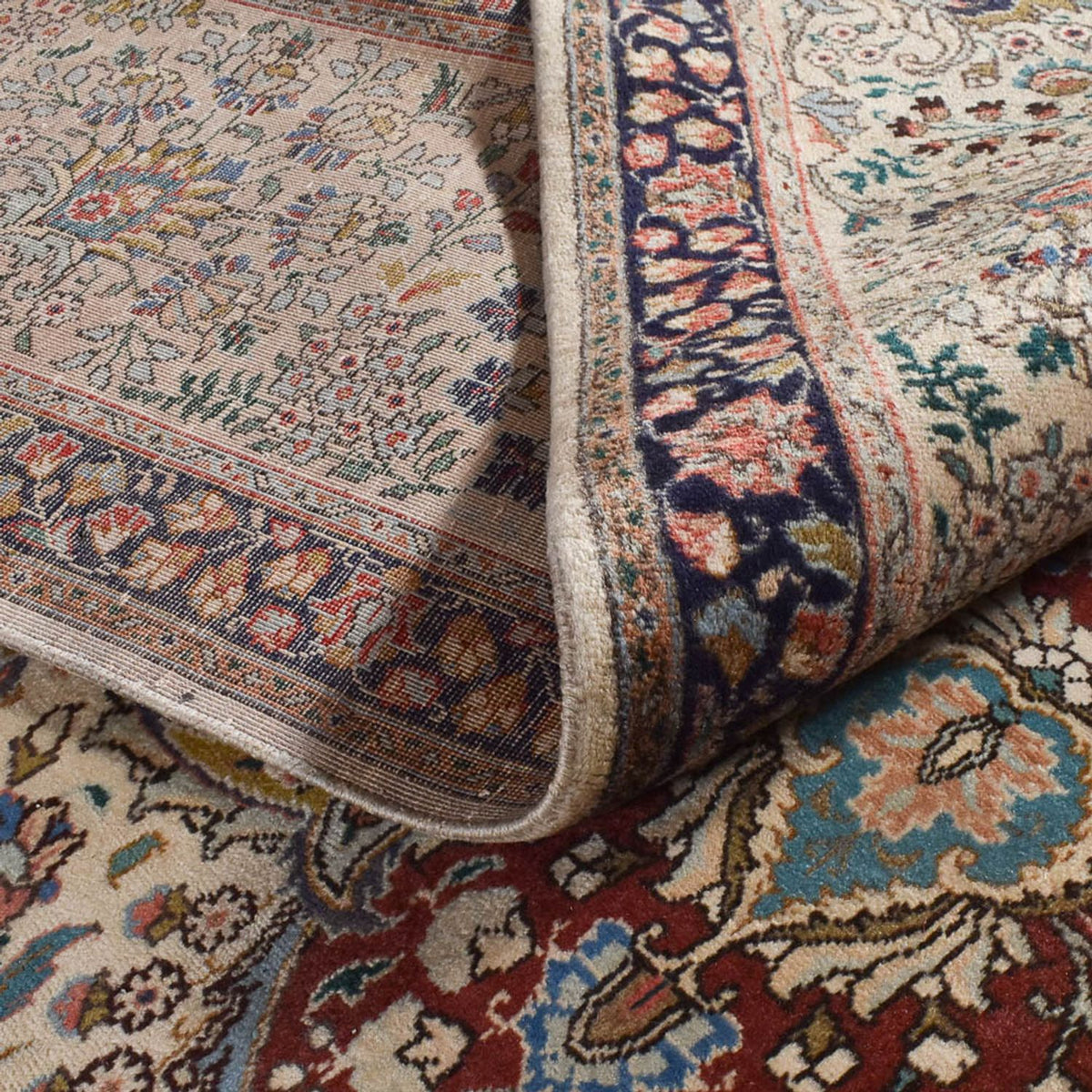 Perser Rug - Tabriz - Royal - 389 x 306 cm - sand