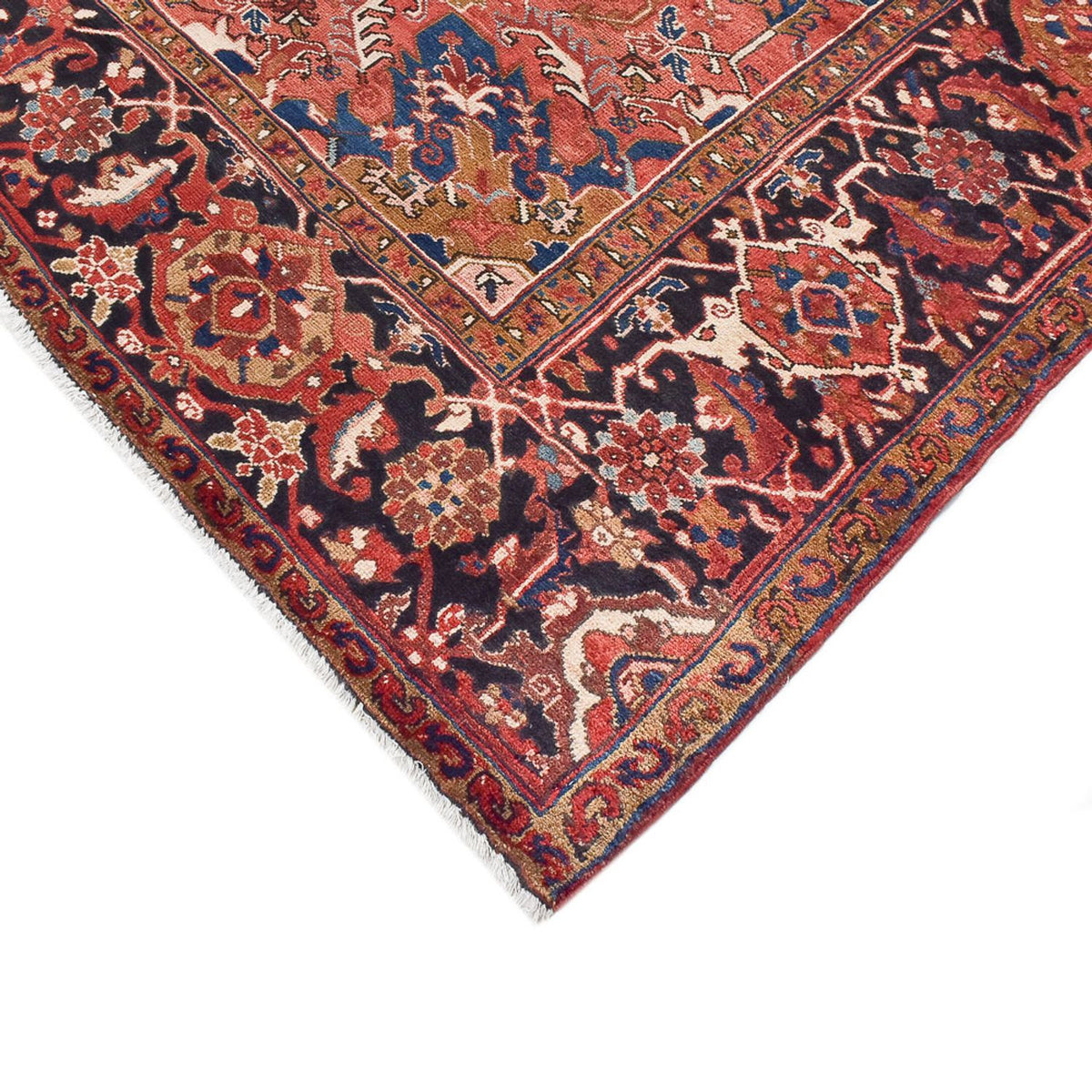 Perser Rug - Nomadic - 406 x 300 cm - light red