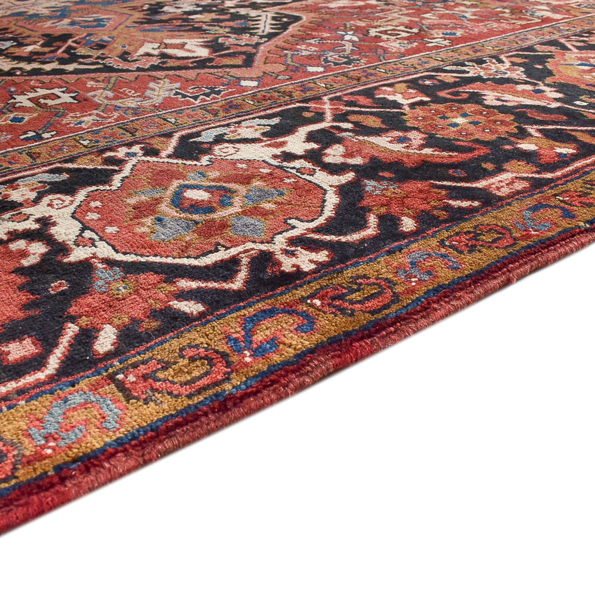 Perser Rug - Nomadic - 406 x 300 cm - light red
