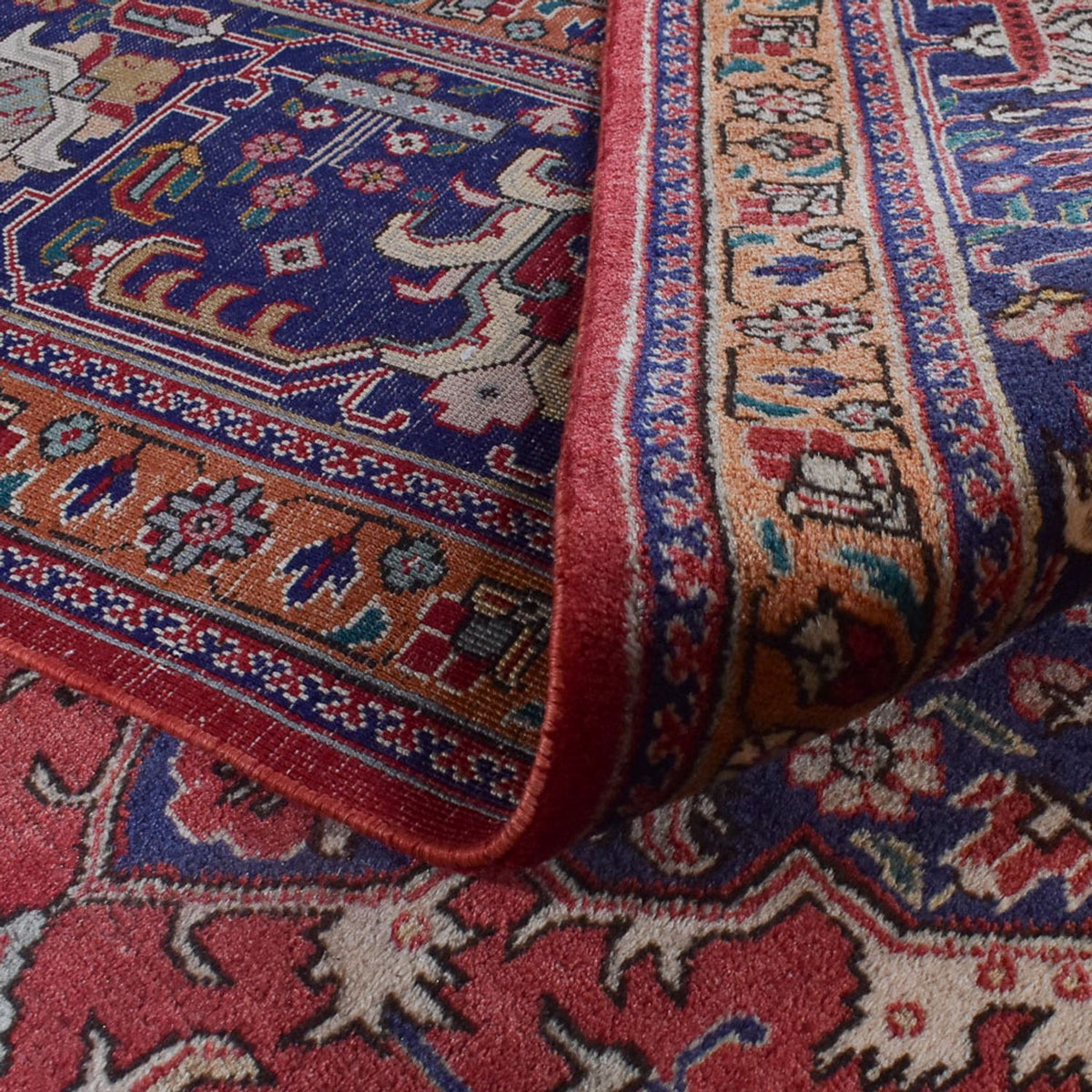 Perser Rug - Tabriz - Royal - 396 x 304 cm - red
