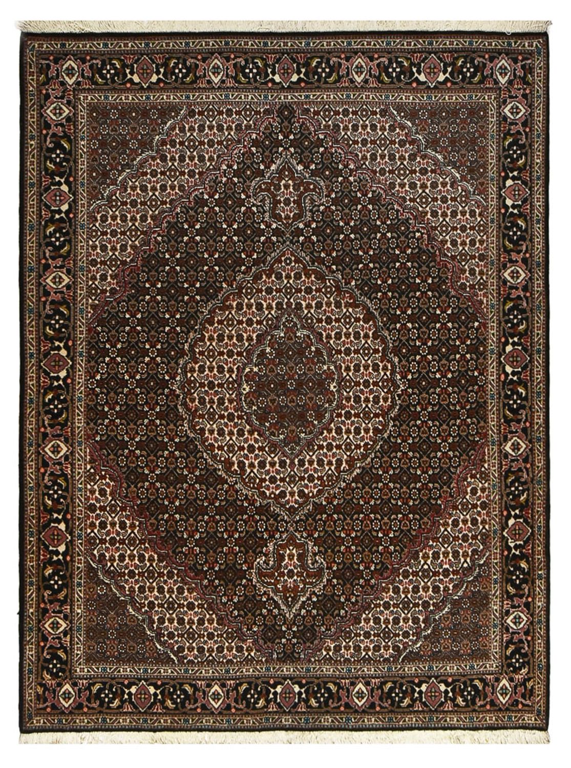 Perser Rug - Tabriz - Royal - 200 x 153 cm - dark brown