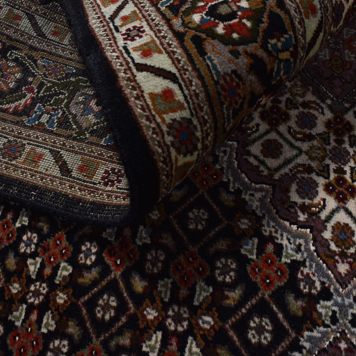 Perser Rug - Tabriz - Royal - 210 x 152 cm - dark brown