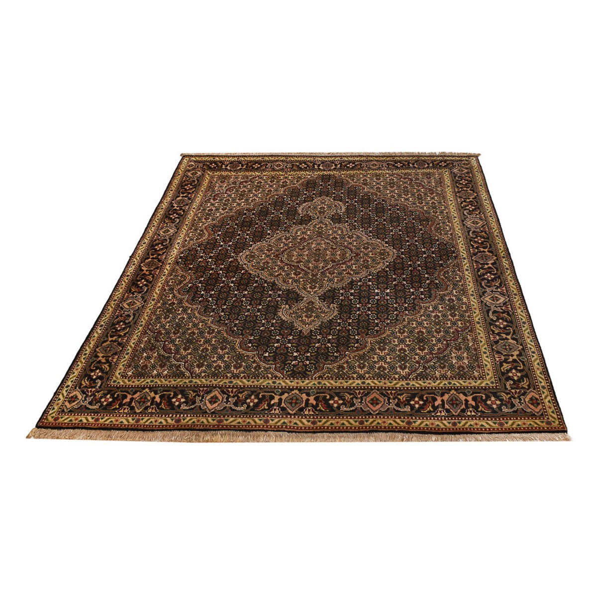 Perser Rug - Tabriz - Royal - 203 x 148 cm - dark brown