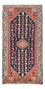 Perser Rug - Nomadic - 123 x 62 cm - bordeaux red