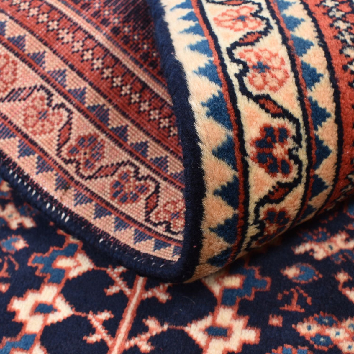 Perser Rug - Nomadic - 123 x 62 cm - bordeaux red