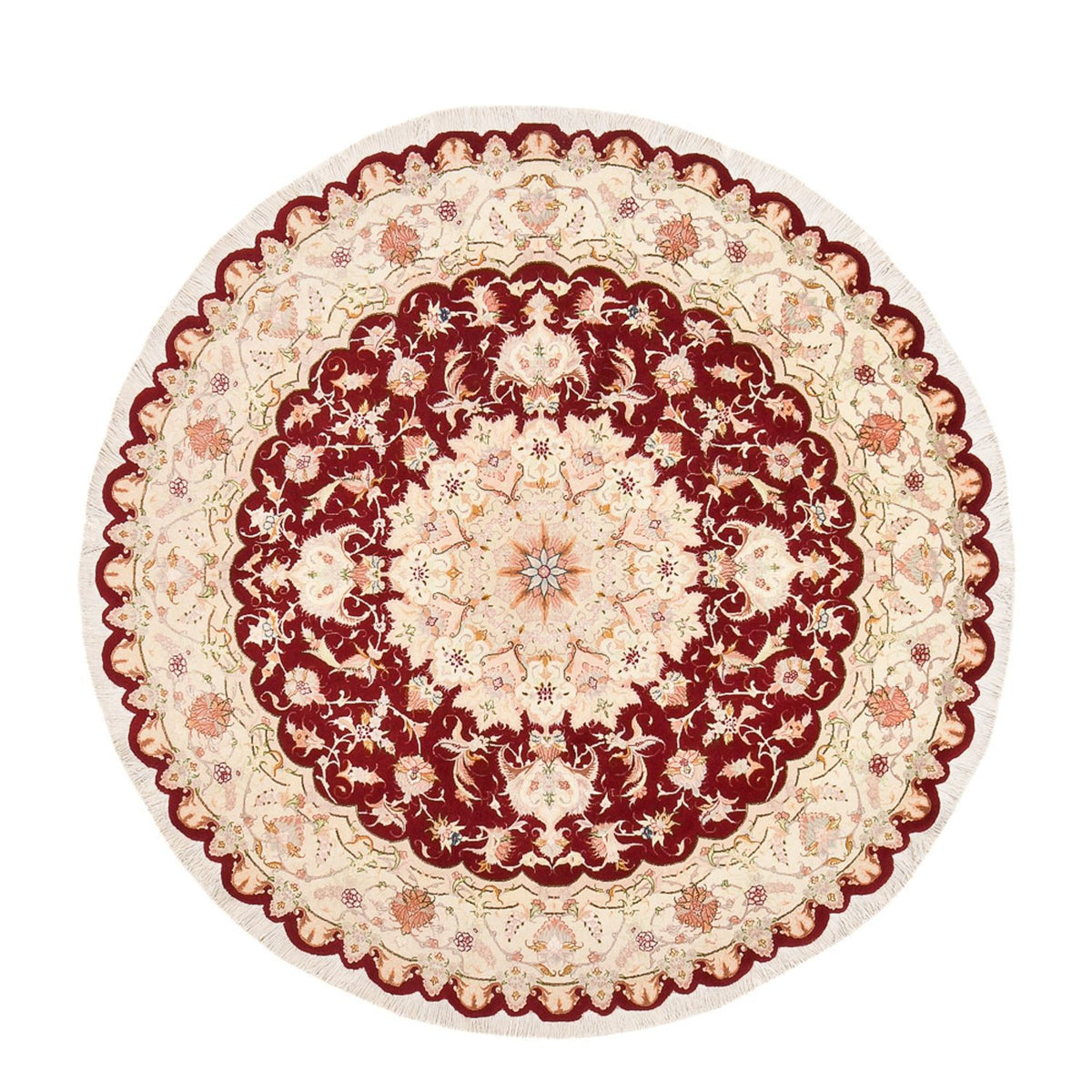 Perser Rug - Tabriz - Royal round  - 200 x 200 cm - multicolored