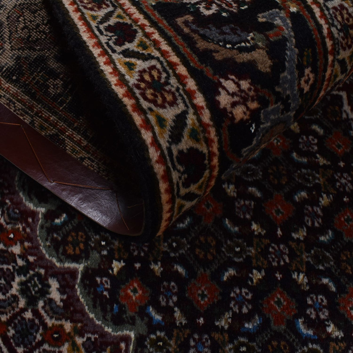 Perser Rug - Tabriz - Royal - 192 x 153 cm - dark brown