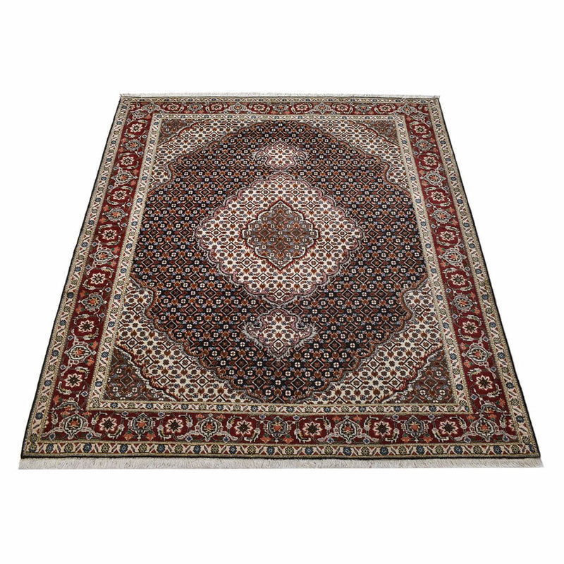 Perser Rug - Tabriz - Royal - 201 x 148 cm - dark brown