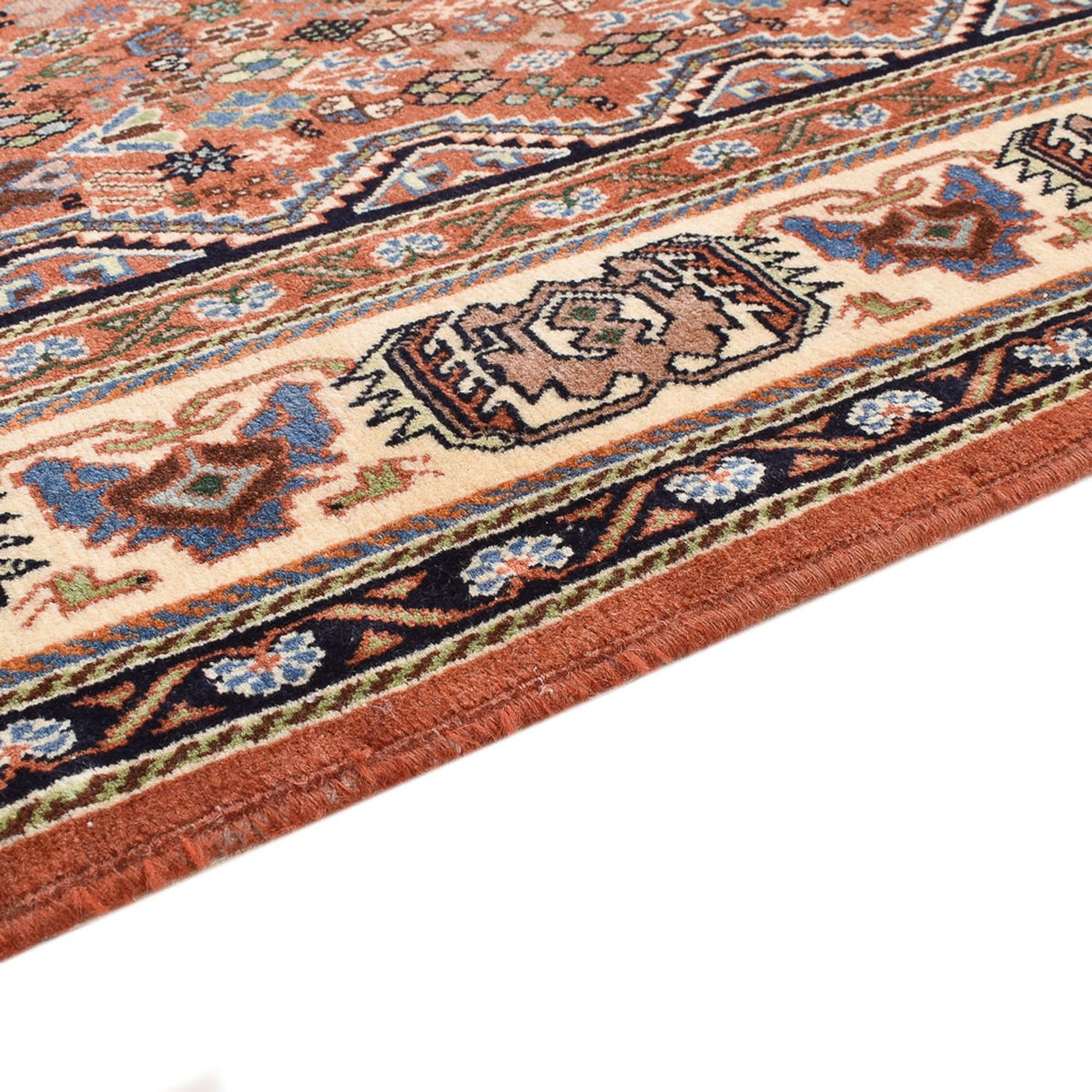 Gabbeh Rug - Kashkuli Perser - 212 x 139 cm - rust