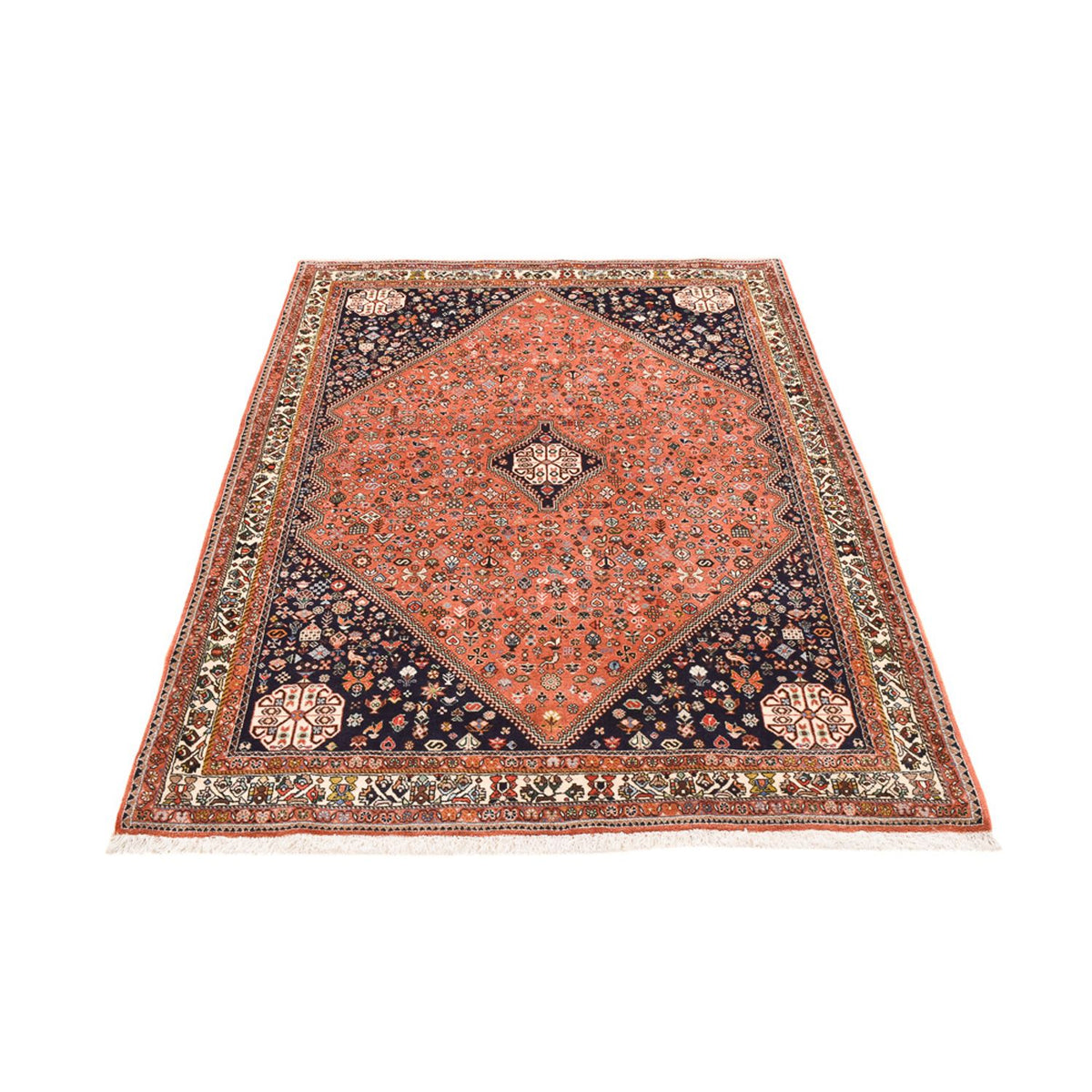 Gabbeh Rug - Kashkuli Perser - 218 x 159 cm - light red