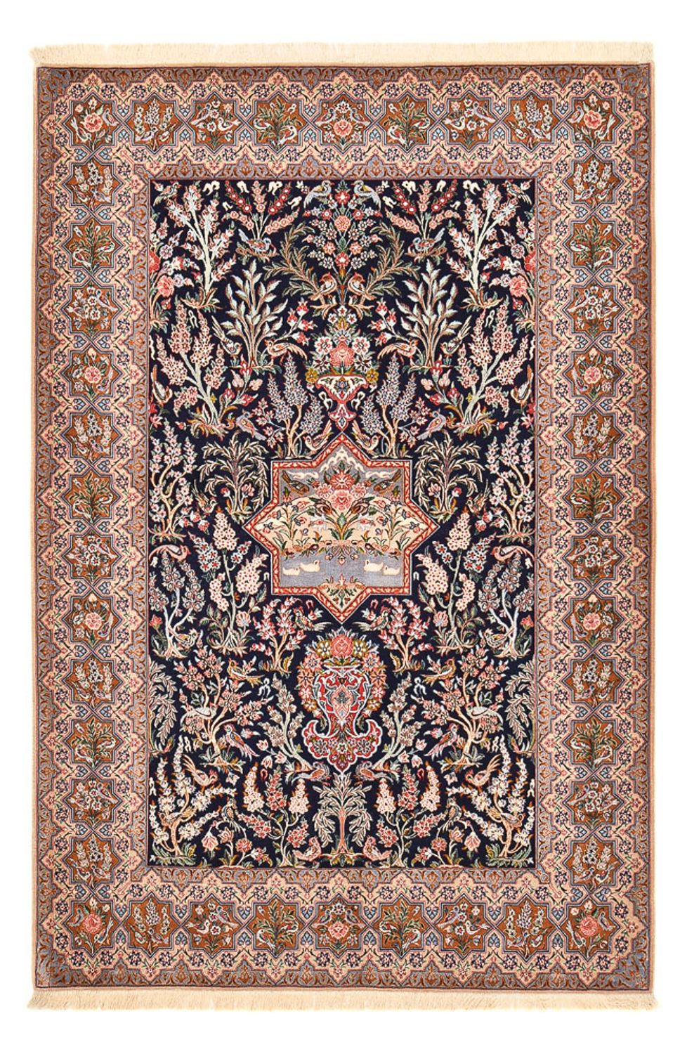 Perser Rug - Isfahan - Premium - 238 x 159 cm - dark blue