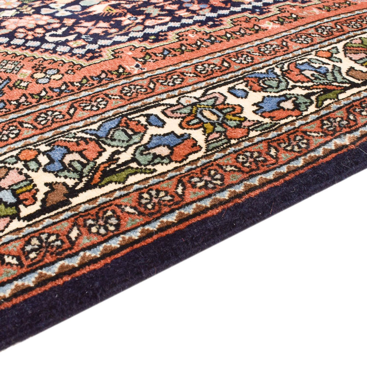 Runner Gabbeh Rug - Kashkuli Perser - 202 x 150 cm - dark blue