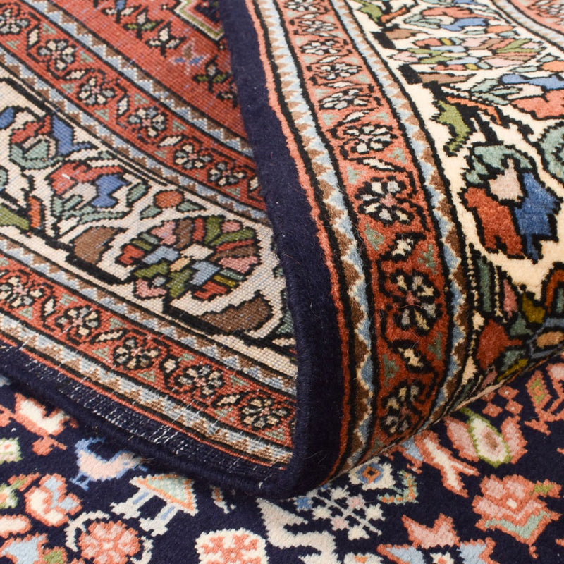 Runner Gabbeh Rug - Kashkuli Perser - 202 x 150 cm - dark blue