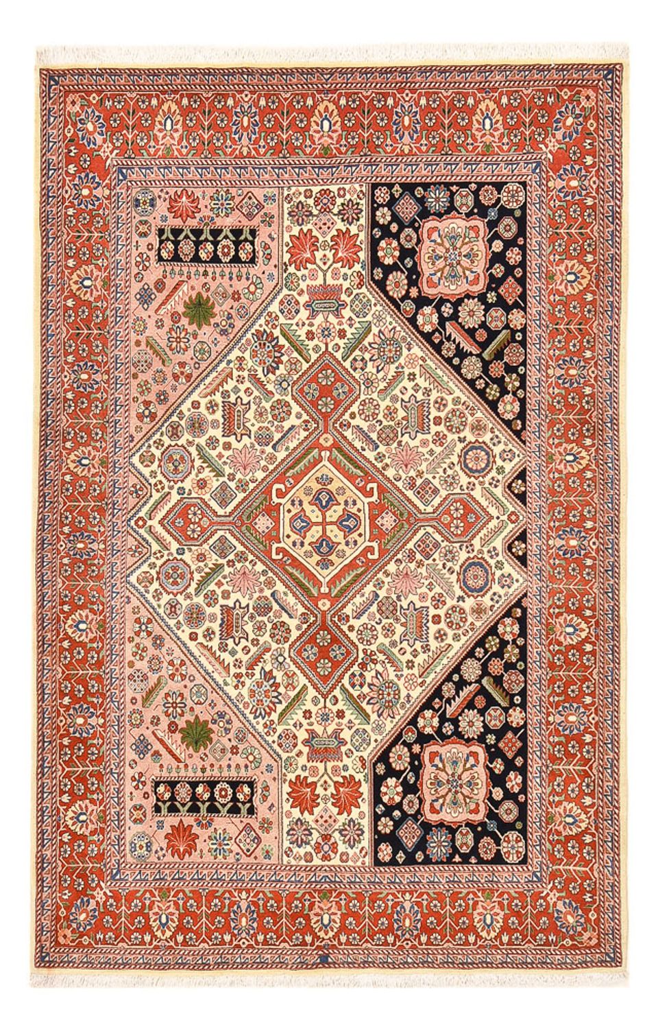 Gabbeh Rug - Kashkuli Perser - 211 x 143 cm - multicolored
