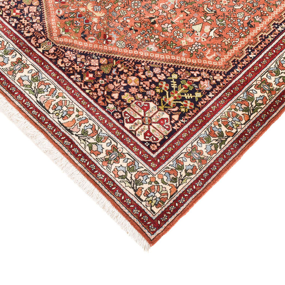Gabbeh Rug - Kashkuli Perser - 206 x 150 cm - light red