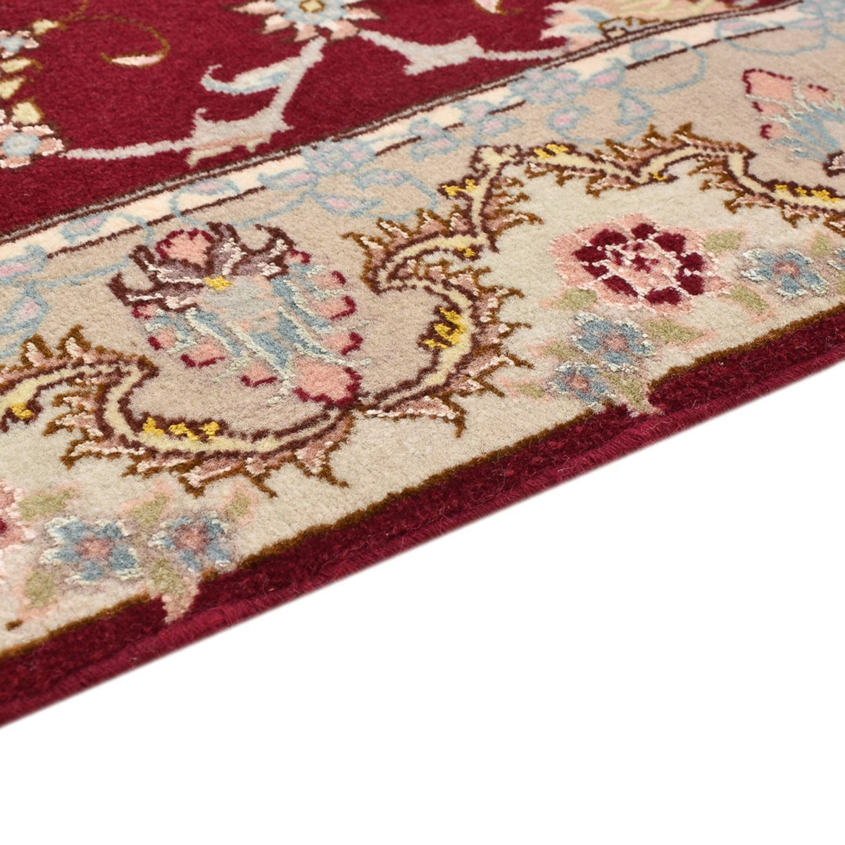 Tabriz - 50 Raj Rug 80x198cm - Persian Rugs
