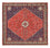 Perser Rug - Nomadic square  - 205 x 197 cm - red