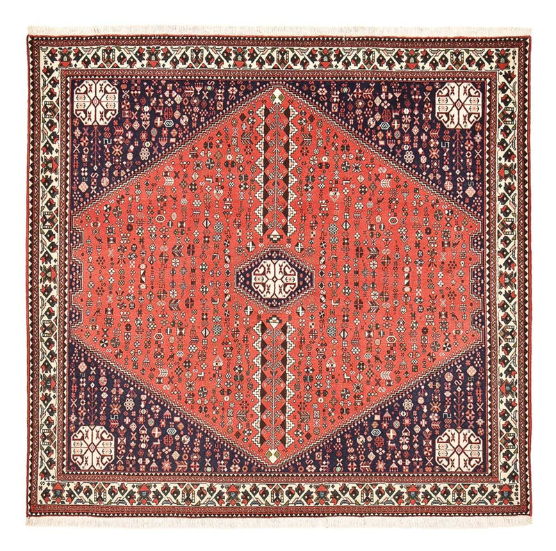 Perser Rug - Nomadic square  - 199 x 198 cm - red