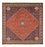 Perser Rug - Nomadic square  - 197 x 193 cm - red
