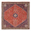 Perser Rug - Nomadic square  - 202 x 201 cm - red