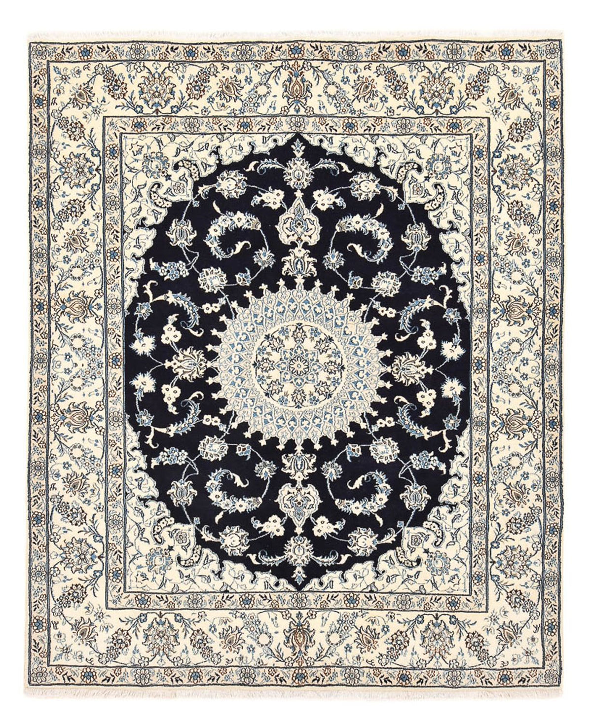 Perser Rug - Nain - 300 x 250 cm - dark blue