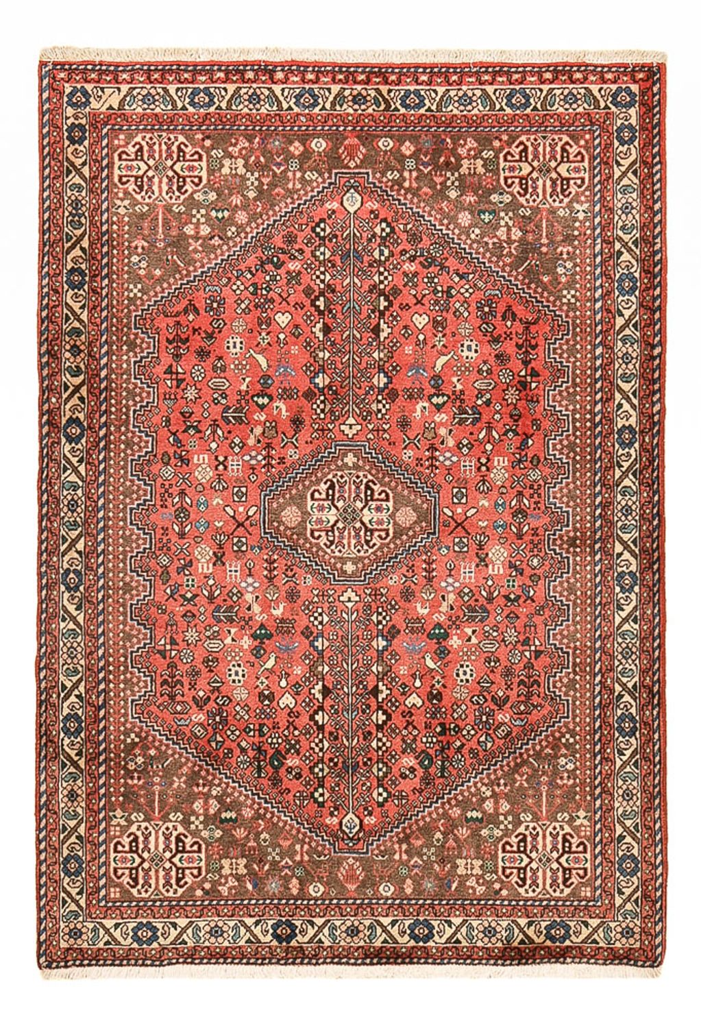 Perser Rug - Nomadic - 147 x 102 cm - light red