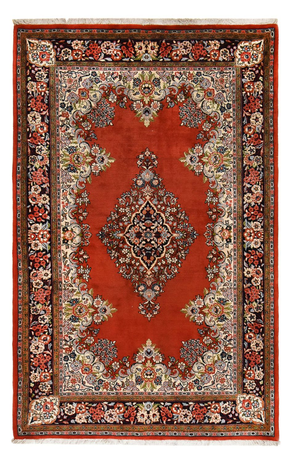 Perser Rug - Ghom - Royal - 219 x 139 cm - red