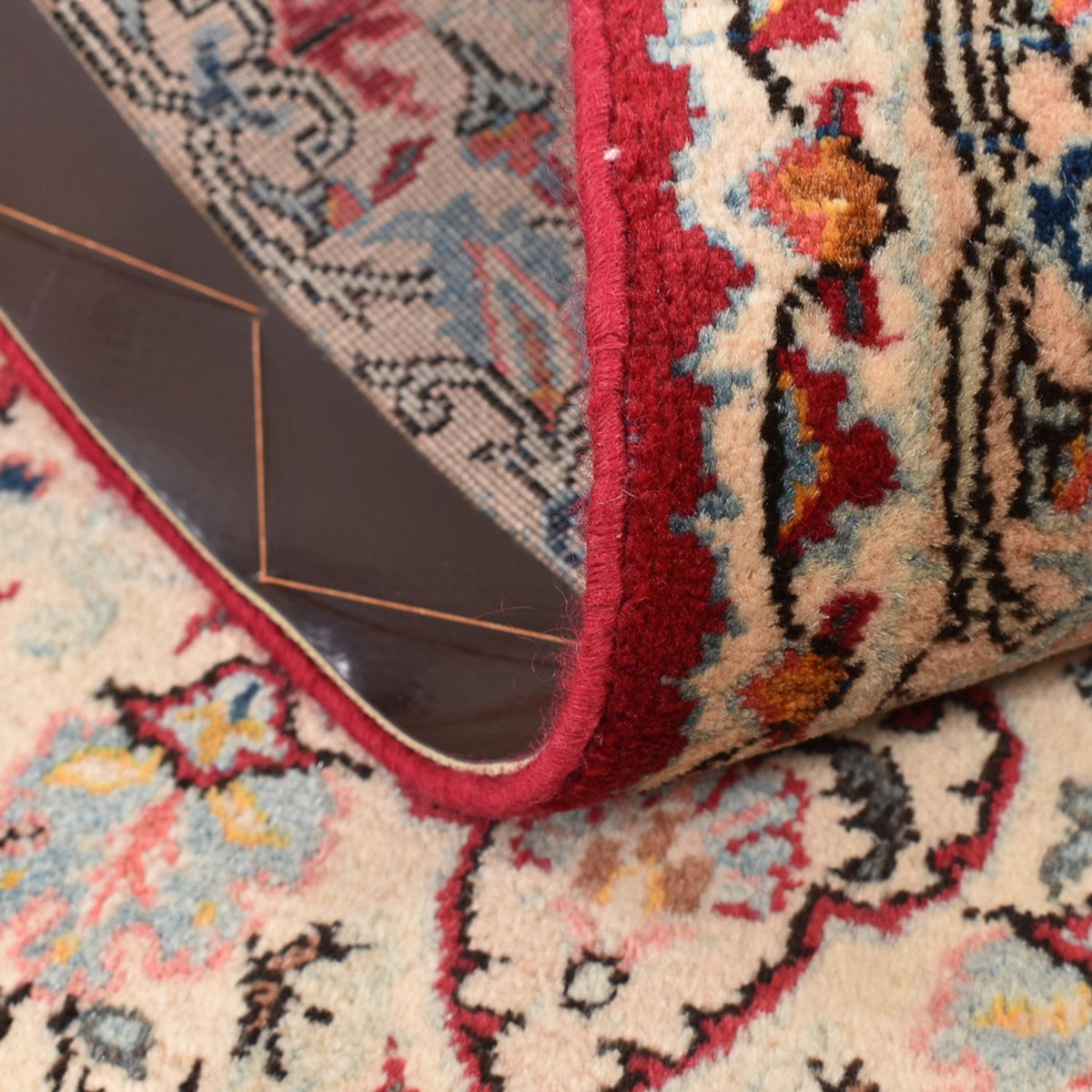 Runner Perser Rug - Ghom - 170 x 71 cm - light beige