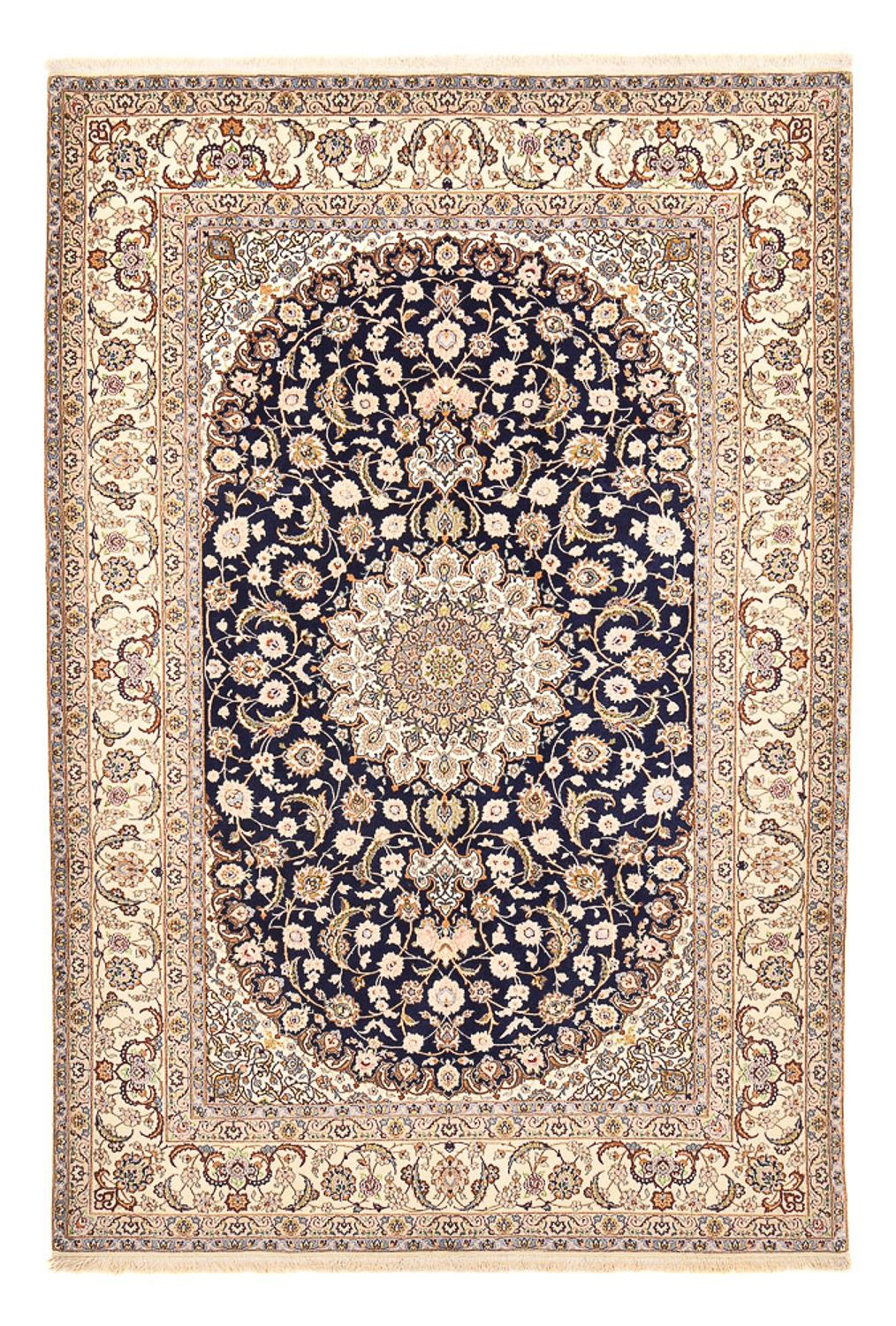 Perser Rug - Isfahan - Premium - 304 x 203 cm - dark blue