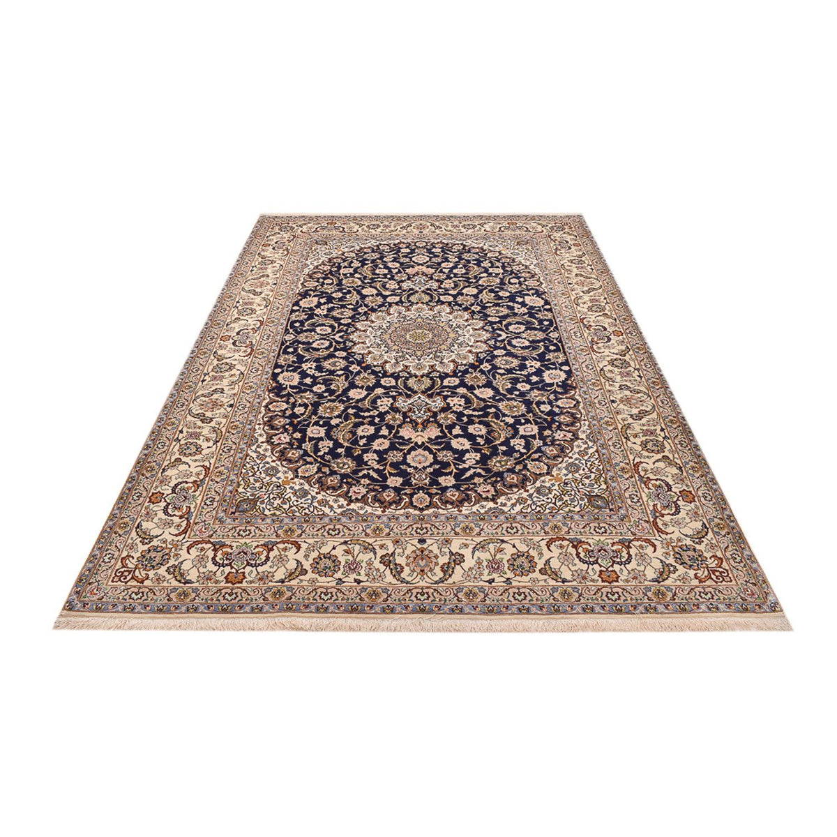 Perser Rug - Isfahan - Premium - 304 x 203 cm - dark blue