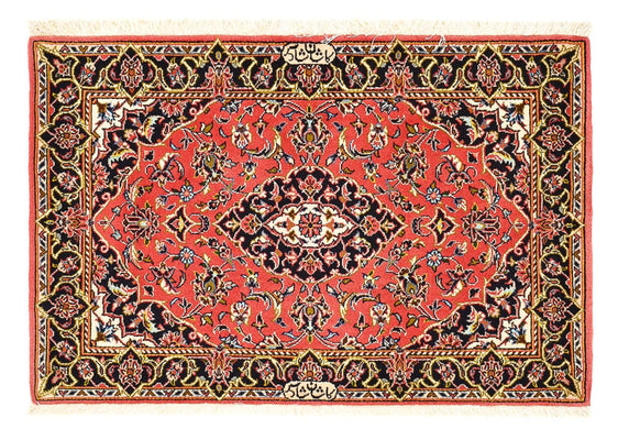 Perser Rug - Keshan - 100 x 70 cm - red