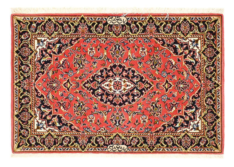 Perser Rug - Keshan - 100 x 70 cm - red