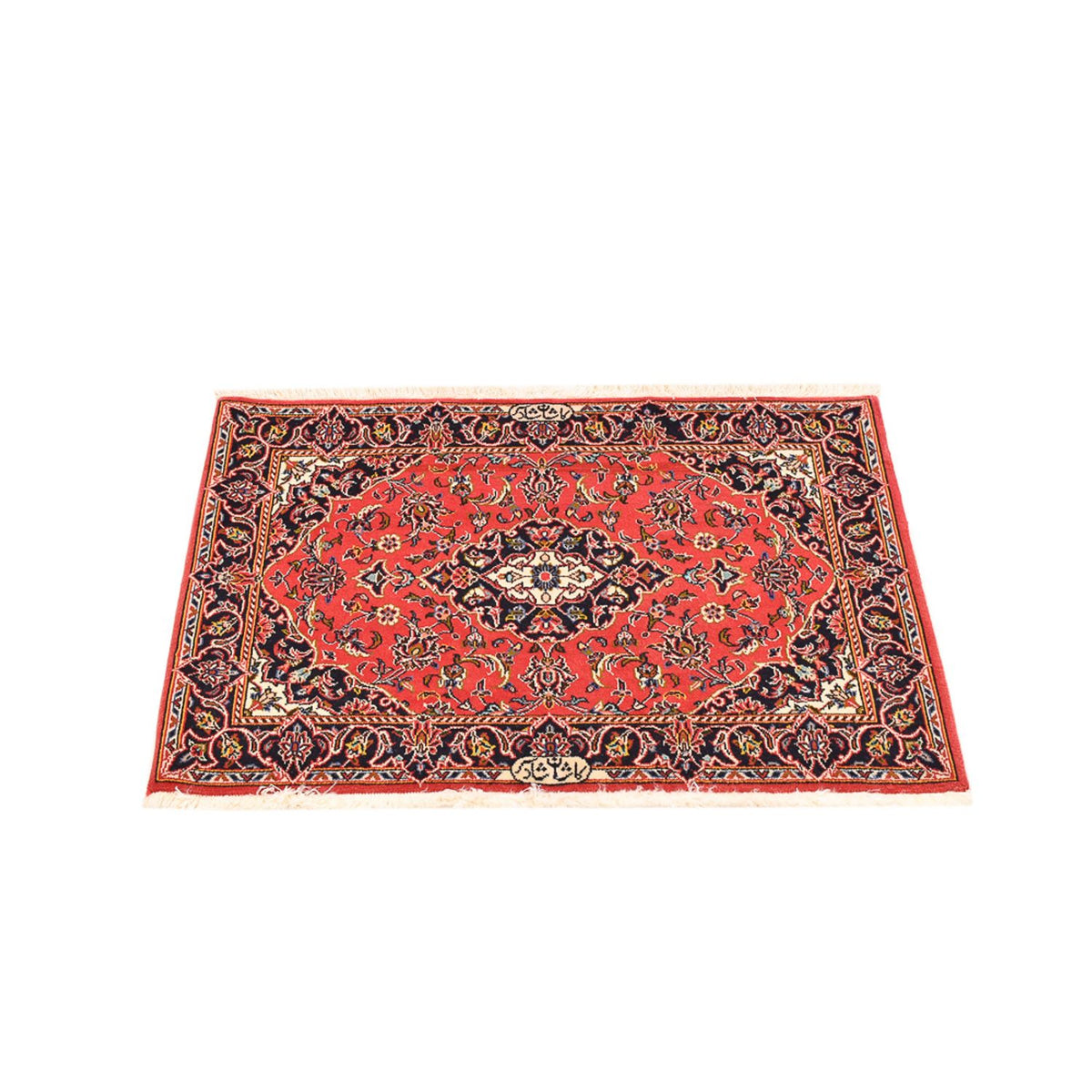 Perser Rug - Keshan - 100 x 70 cm - red