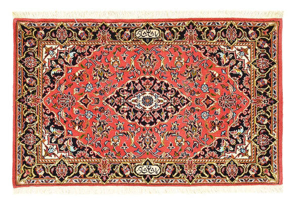 Perser Rug - Keshan - 100 x 70 cm - red
