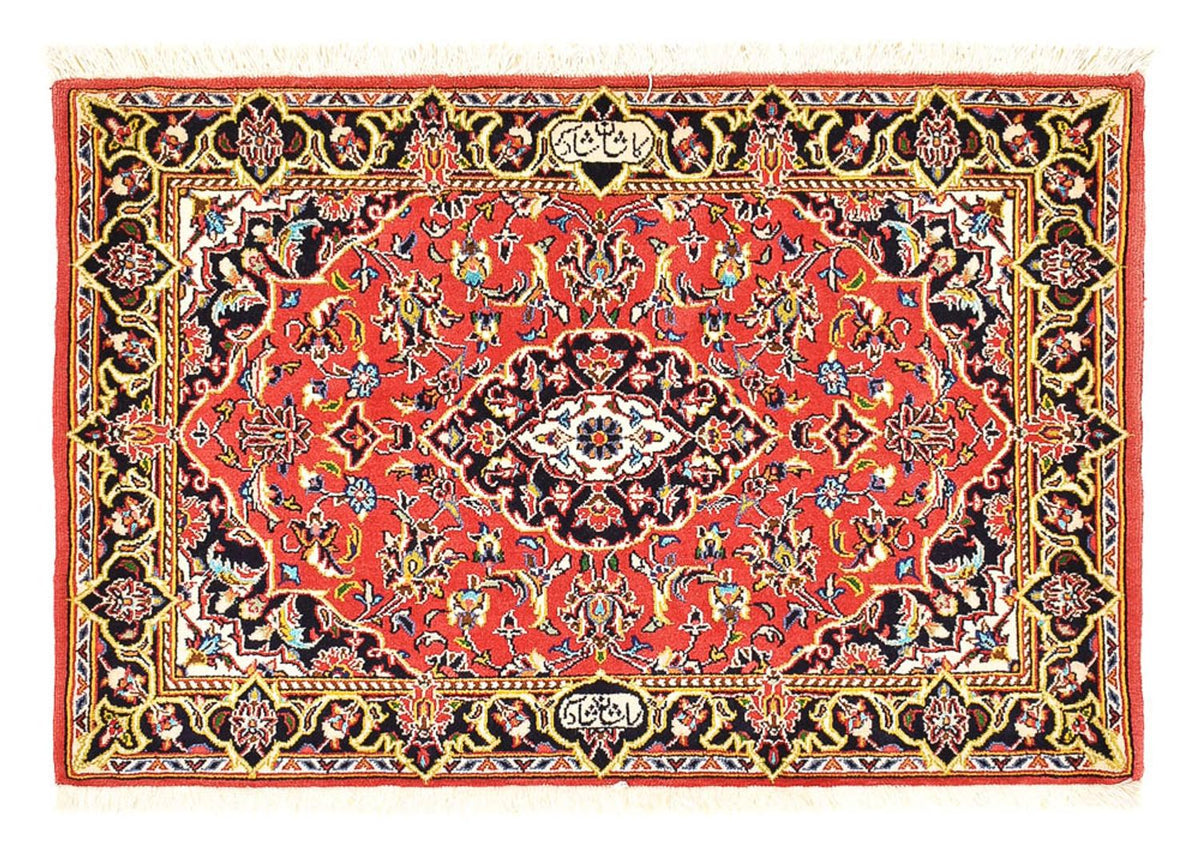 Perser Rug - Keshan - 100 x 70 cm - red