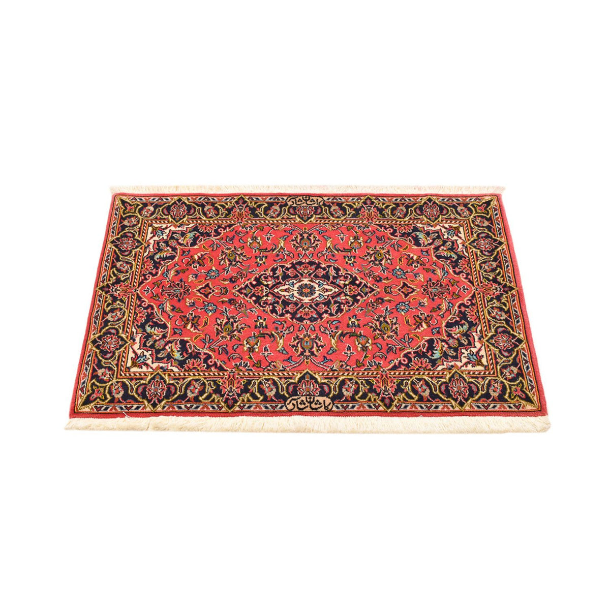Perser Rug - Keshan - 100 x 70 cm - red