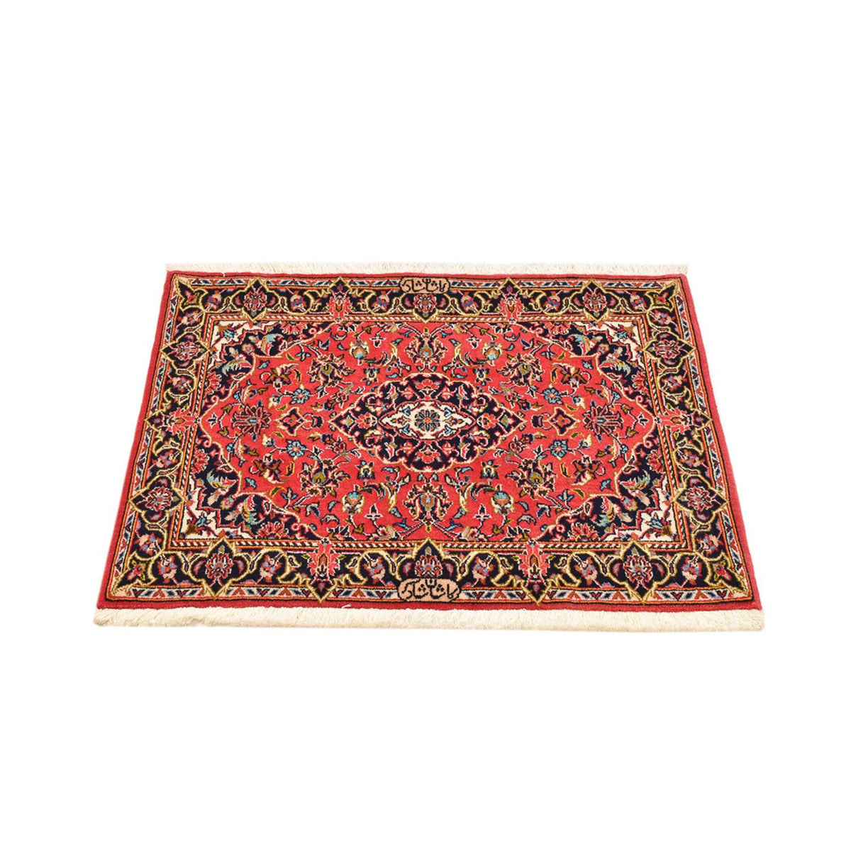 Perser Rug - Keshan - 100 x 70 cm - red
