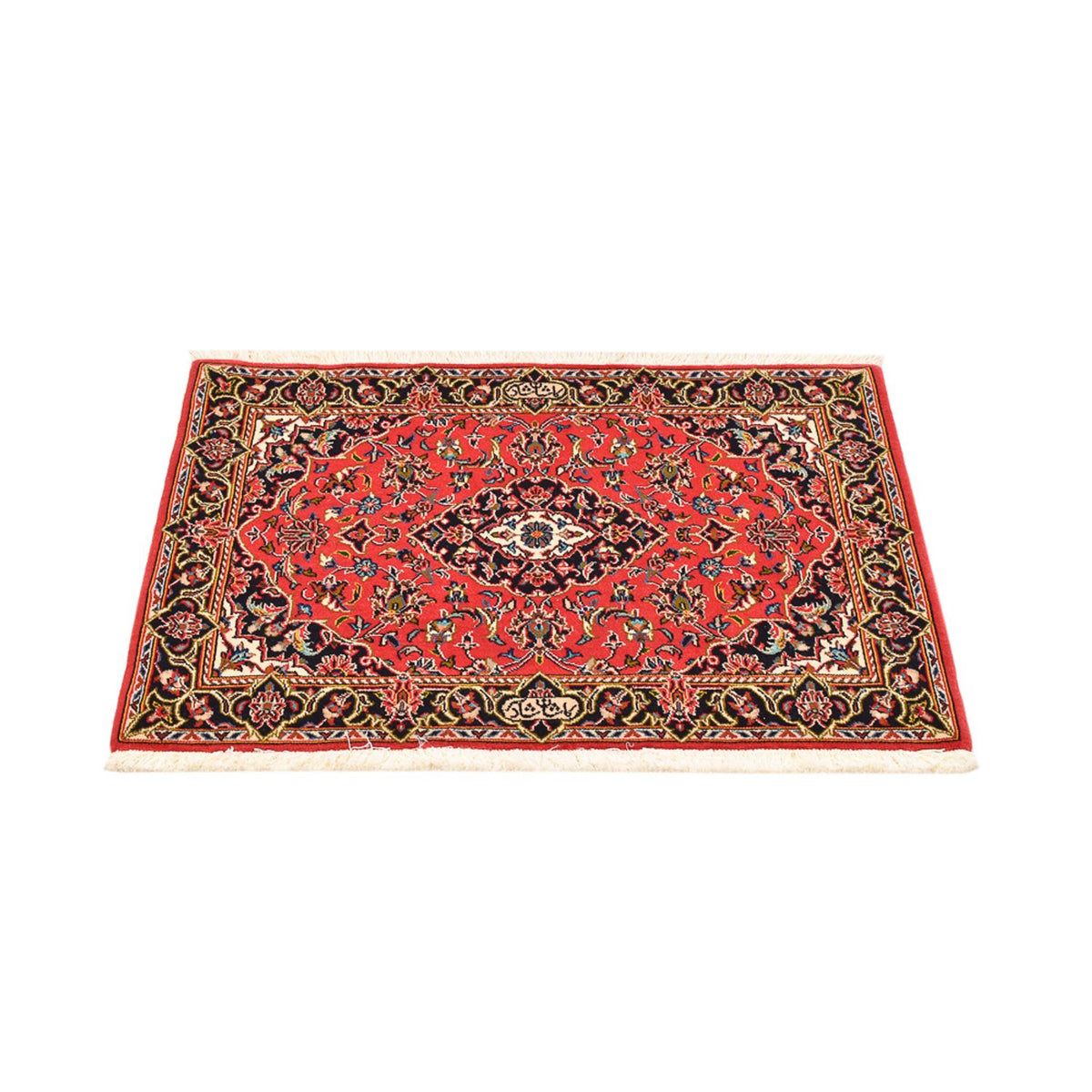 Perser Rug - Keshan - 100 x 70 cm - red