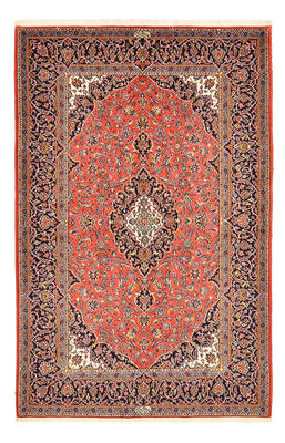 Perser Rug - Keshan - 225 x 142 cm - red