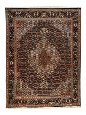 Perser Rug - Tabriz - Royal - 195 x 150 cm - dark brown