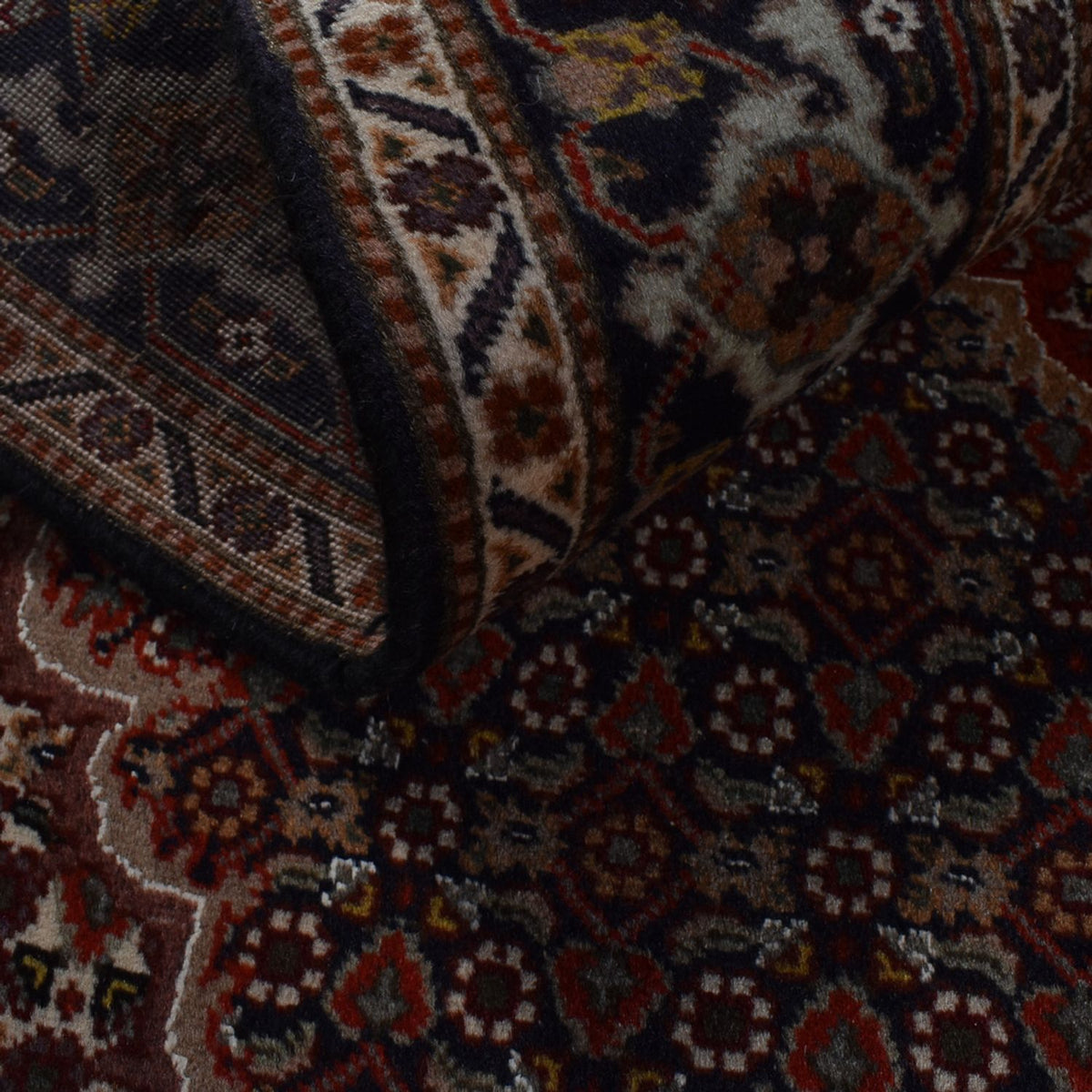 Perser Rug - Tabriz - Royal - 198 x 150 cm - dark brown