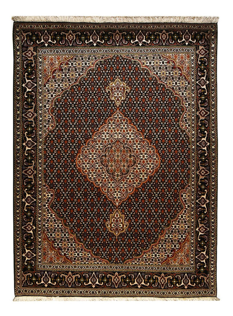 Perser Rug - Tabriz - Royal - 210 x 154 cm - dark brown